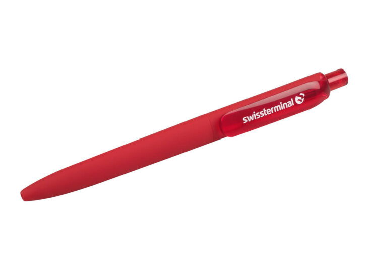 Swissterminal-Kugelschreiber - Rot