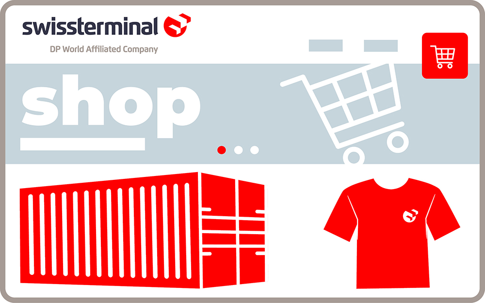 La boutique en ligne de Swissterminal est maintenant en ligne